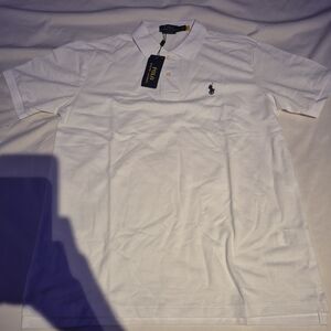 Ralph Lauren White Polo Shirt